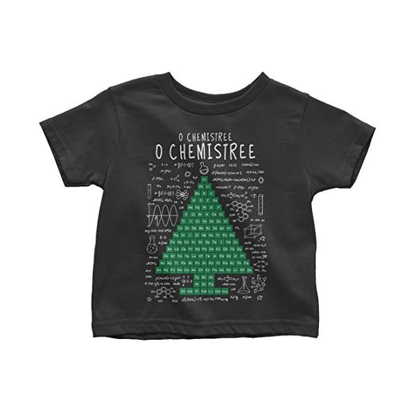 Mixtbrand Little Boys' Periodic Table Christmas Tree Toddler T-Shirt