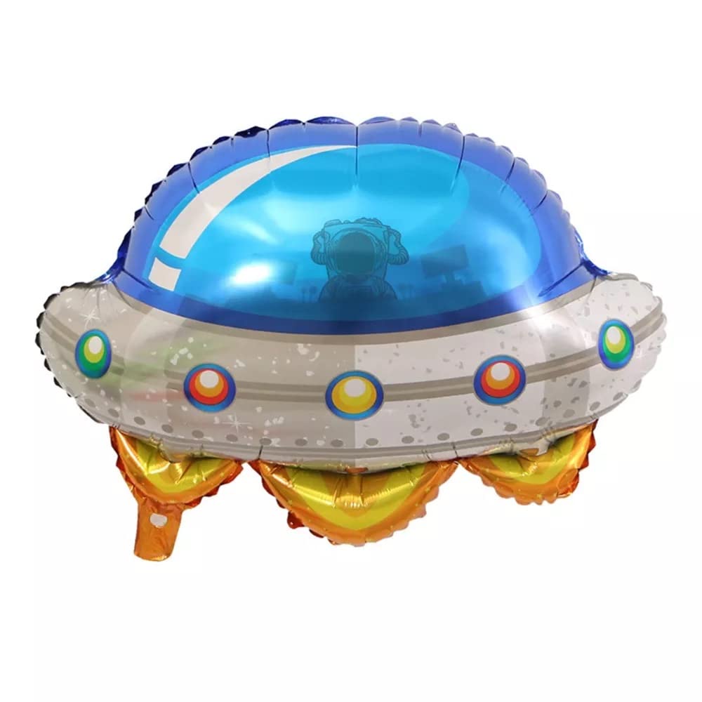 UFO Foil Balloon, 65cm (2 pack)