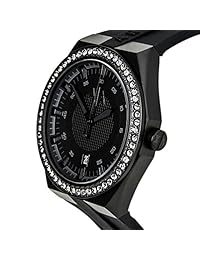 a   x Reloj Armani Exchange, negro correa de silicona 47 mm AX1217