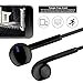 In Ear Earbuds, Cellia iPhone Earphones with Microphone iPhone Earbuds with Control Wired Headphones with Mic for iPhone and Android Phones Black