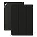 KHOMO iPad Pro 9.7 Inch Case (2016) - DUAL Black Carbon Fiber Super Slim Cover with Rubberized back and Smart Feature (Built-in magnet for sleep / wake feature) For Apple iPad Pro 9.7 Tablet
