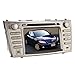 OUKURear Camera Included!!!For TOYOTA Camry(support year 2007 2008 2009 2010 2011) 8 inch Indash CAR DVD Player GPS Navigation Navi iPod Bluetooth HD Touchscreen Radio RDS FM+Free 8G GPS Map Card+Free US Map+Free Backup Rearview Parking LED Camera