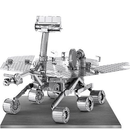 Metal Earth 3D Laser Models Spacecraft Set of 2 - Mars Rover, Apollo Lunar Module