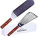 Griddle Spatula with Hamburger Turner, Metal Spatula for Cast Iron Skillet, Slotted Fish Spatula Turner and Pancake Flipper, Hamburger Turner and Spatula Stainless Steel