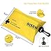 Small First Aid Kit, 100 Pieces Compact Waterproof Mini Emergency Survival Kit FDA OSHA Compliant for Home, Workplace, Vehicle, Travel, Camping, Backpacking Outdoor (Yellow)