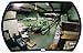 See All PLXO2436 Round Rectangular Acrylic Outdoor Convex Security Mirror, 36