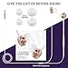 Miger in-Ear Wired Earphones, Noise Isolating Sweatproof Earbuds Headphones Built-in Mic for Running Jogging Gym Workout(Gold)