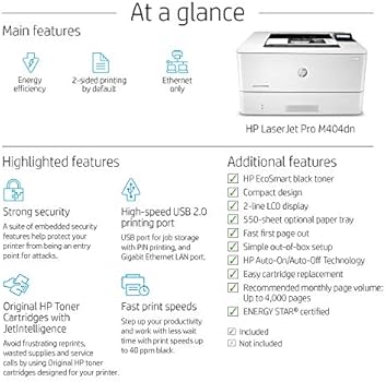 hp printer ethernet