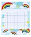 Juvale Classroom Incentive Sticker Chart for Kids Behavior (5.25 x 6 in, 60 Pack) - Reward Chart