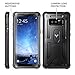 YOUMAKER Galaxy Note 8 Case, Heavy Duty Protection Kickstand Shockproof Clip Holster Case Cover for Samsung Galaxy Note 8 (2017 Release) Without Built-in Screen Protector (Black/Black)