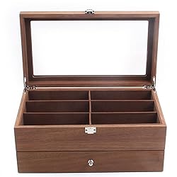 Eapmic 2 layer 12 Slots Eyeglass Sunglass Storage