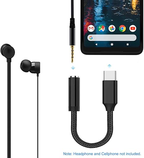 Amazon Pixel 3 Pixel 3xl Pixel 2 Pixel 2xl Pixel Pixel Xl Htc U12 U11 U11ライフ Usb Cデジタルから3 5mmオーディオジャックアダプター Dac Type Cヘッドホンコネクタオーディオケーブル延長機能のみに対応 Hauzik イヤホン ヘッドホンアクセサリ