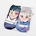 Japanese Anime Protagonist Socks, Anime 6 Pairs, One Size