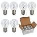 25 Watt Lava Lamps Bulbs,S11 Intermediate E17 Base Replacement Bulbs for Lava Lamps,Glitter Lamps