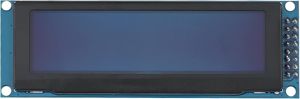 Uinfhyknd OLED Display 3.12 Inch 256x64 Yellow Graphic LCD Module SSD1322 SPI