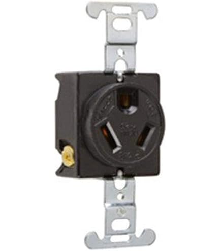 Conntek 20-Amp Flush Mount Receptacle – NEMA 7-20R Straight Blade Outlet - View #10