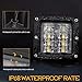 LED Cube Lights, Nirider 2PCS 48W CREE 3 Inch LED Pods Off Road Driving Lights Spot Flood Combo LED Light Bars Square Fog Lights LED Work Light for Truck Car SUV ATV UTV Boat