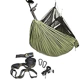 Eclypse II Camping Hammock Professional Grade Ripstop Nylon Strength - Ultra Light and Durable – Tree Friendly Straps and Bug Net For Backpacking, Hiking