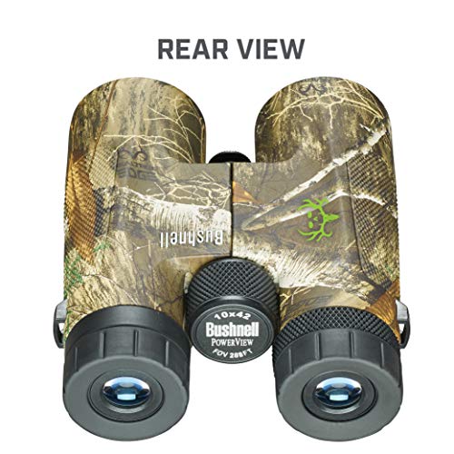 Bushnell Fernglas 10x42 Powerview Real Tree - sehr klares Bild, lichtstark, robust, perfekt für Natur -und Tierbeobachtung, 141042RB – Bild 7