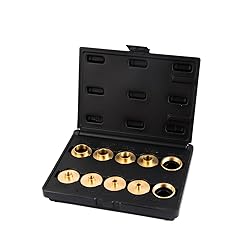O'SKOOL 10 pcs Brass Router Template Bushing Guides