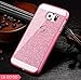 LA GO GO Hybrid Glitter Case with Crystal Rhinestone for Samsung Galaxy Note 2 N7100 - Pink
