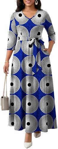african maxi dresses amazon African Print Maxi dress, Infinity dress, Ankara Maxi dress, African Print Clothing, Ladies Long Dress