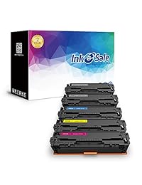 INK E-SALE repuesto de cartucho de toner compatible con impresoras CF210X CF211A CF212A CF213A 131X with HP LaserJet Pro 200 color M251nw, MFP M276nw., paquete de 5, 2 negro + azul verdoso magenta amarillo negro