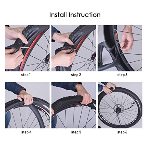 Helonge 16 Inch Bike Tube 16 x 1.75-2.125, 2 Pack Bicycle Inner Tube for Kids Mini Bike and Stroller with 34 mm Standard Schrader Valve