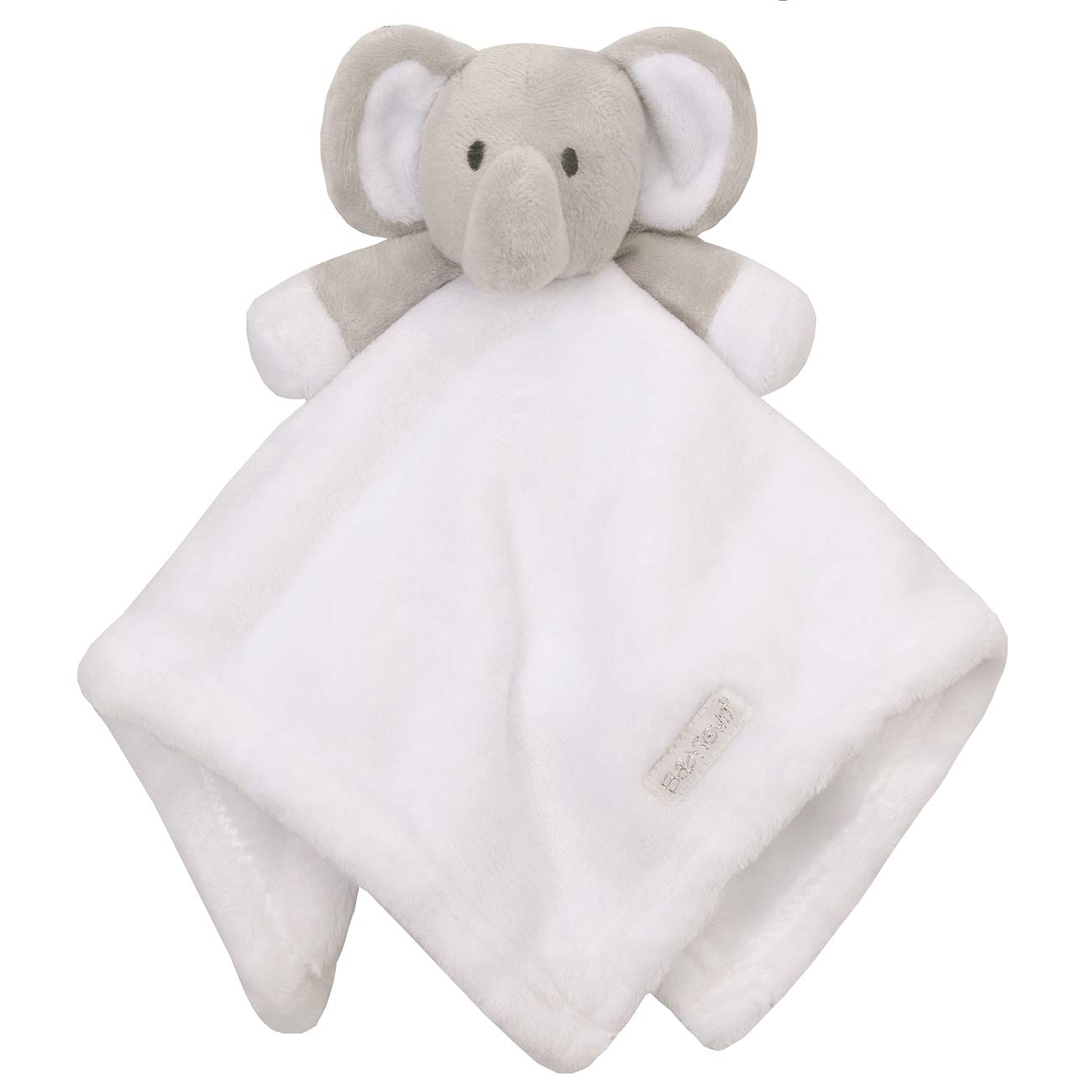 BabyTown Baby Boys & Girls Animal Snuggle Comforter Blanket White Elephant — image 1