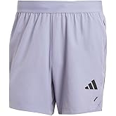adidas Mens Power 3-Stripes Athletic Shorts Casual Bottoms Casual - Purple