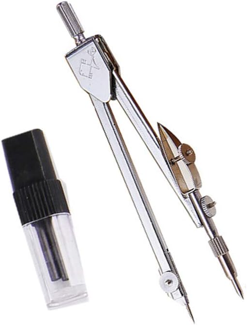Drawing Compass Professional Compass with Extra Lead Refills Math