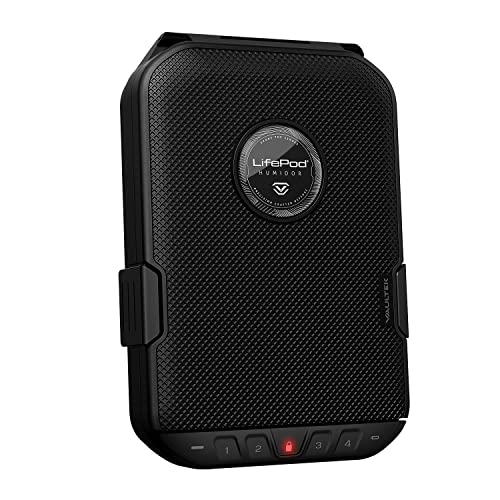 Vaultek LifePod Humidor Cigar Lock Box Waterproof Travel Case Rugged