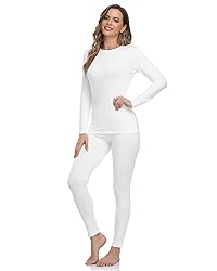 WEERTI Thermal Underwear for Women Long Johns with