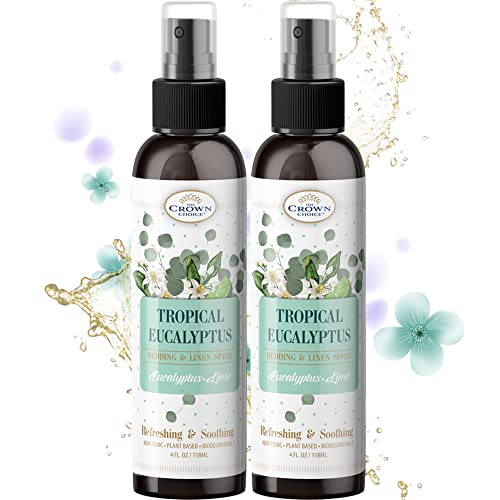The Crown Choice Natural Air Freshener Spray & Natural Eucalyptus Linen