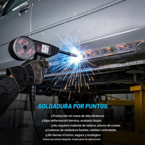 Reboot 7 in 1 Aluminium Welder – MIG, TIG, MMA, Plasma and Points | Includes Coil Gun and TIG Torch 30A Non-HF Plasma Cutter for Car, Workshop and Outdoor | Includes coil gun and TIG burner