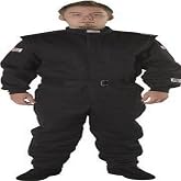 G-FORCE Racing Gear G-Force 4525LRGBK GF 525 Black Large Multi-Layer Racing Suit