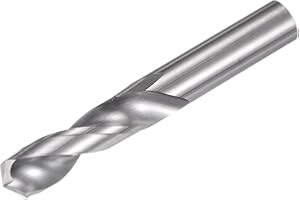 uxcell Solid Carbide Drill Bit, 9mm (0.354") YG6X/C3 Micro-Grain Tungsten Carbide Short Twist Drill Bits Straight Shank for D