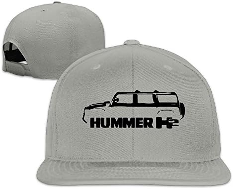 Hummer H2 Classic Outline Flat Sunscreen Trucker Hat
