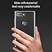 BlackBerry KEY2 Case, AVIDET Shock-Absorption Flexible Soft Gel TPU Silicone Case Cover for BlackBerry KEY2 (Transparent)