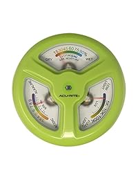 AcuRite 4,635.8 foot Sensor de jardinería 3 en 1, color verde