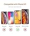 GVIEWIN Clear Cases for iPhone XR, Soft & Flexible TPU Ultra-Thin Shockproof 4 Corners Bumper Transparent Back Cover, Cases Drop Protection for iPhone 10R 2018-(6.1 inch) (Clear)