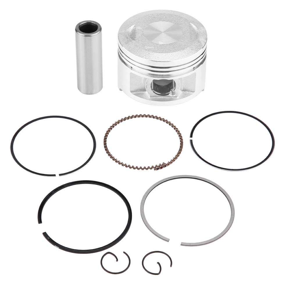 Fydun Piston Assembly Kit Motorcycle Piston Ring Pin Gasket Assembly Kit Set for YBR125 YBR 125 Engine