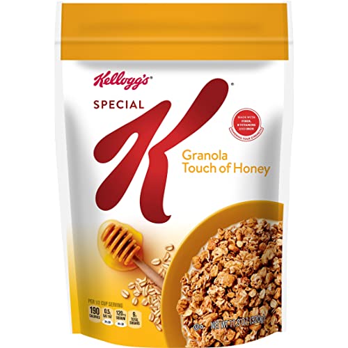 Special K Granola Cereal, Fiber, Whole Grain Cereal, Touch of Honey, 11