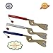 Best Toy Gun (3-Pack) RED-White and Blue Rifle Durable-Fun-Wonderful Pretend Play, Dads Will Need one to to Help Kill The dust Bunnies in The House!!