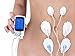 Tens Unit, FDA Cleared LuxFit 16 Modes Portable Tens Machine EMS Electric Pulse Massager - Electrotherapy Back Pain Management and Muscle Stimulator