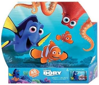 Disney Finding Dory Halloween Taffy Treats 48 ct-6 fruity flavors
