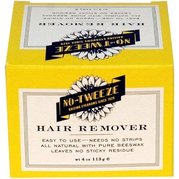 Amazon Com No Tweeze Classic Hard Wax Hair Remover 2 Oz Hard Wax Beauty