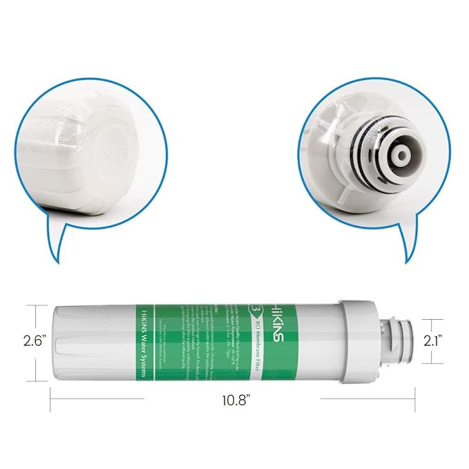 HiKiNS Filtro de membrana RO a presión para el sistema de ...