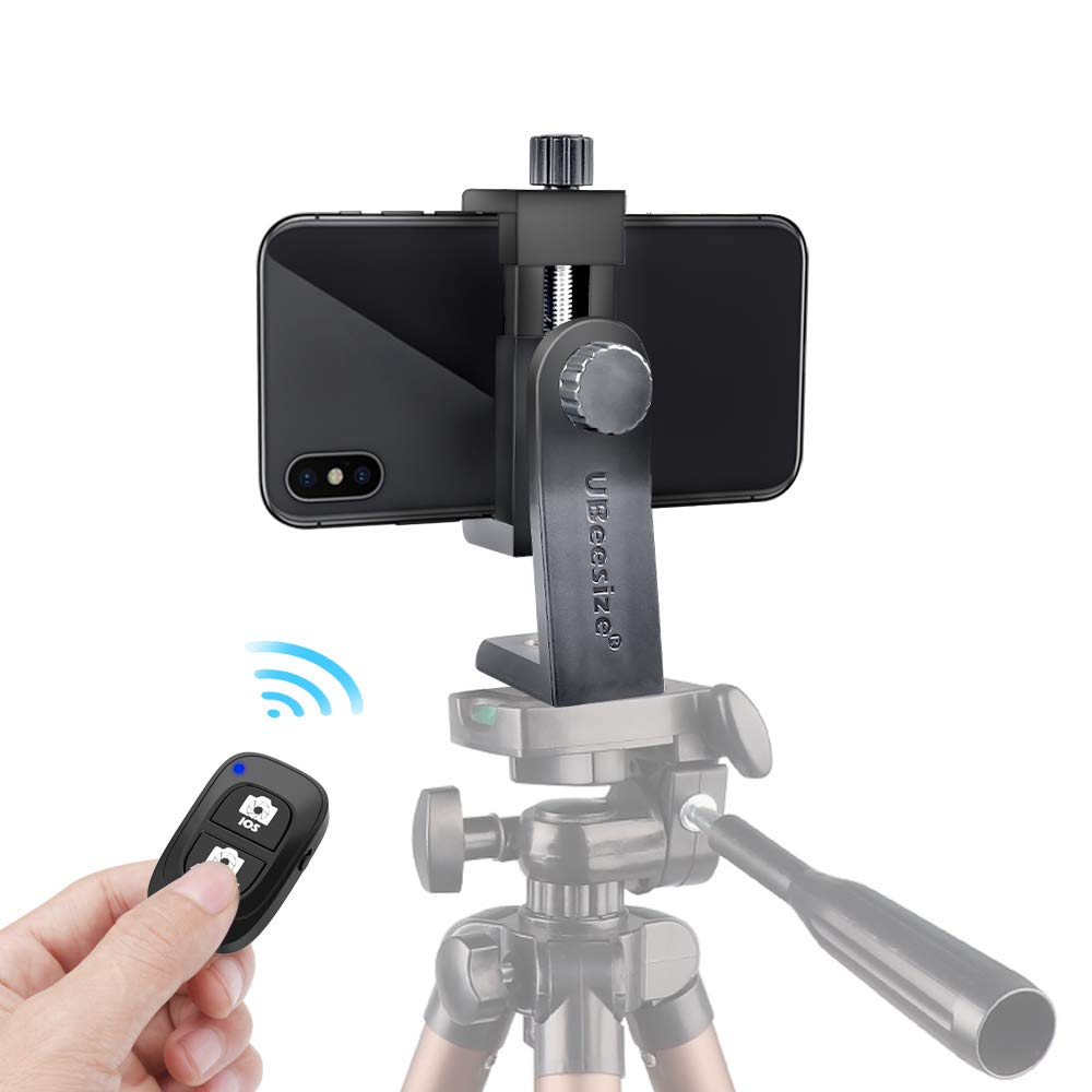 Tripod Adapter Stand Holder and Phone Clip Compatible with iPhone