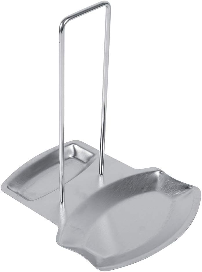 Ladle Holder - 1Pc Home Kitchen Stainless Steel Spoon Holder Pot Lid Shelf Cooking Rack Pan Cover Stand Hot